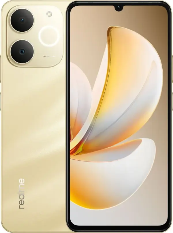 Realme Note 70 RMX5313, Gold, 4/128 GB