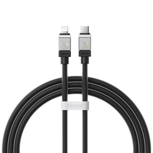 Кабель Baseus CoolPlay Series Fast Charging Cable USB-C to Lightning 20W 1m Black