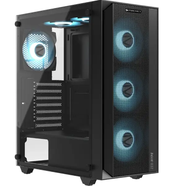 Компьютерный корпус AVT Gaming Crystal Black