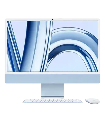 Monoblok Apple iMac 24 / M3 / 8GB / SSD 256GB / 24" Blue