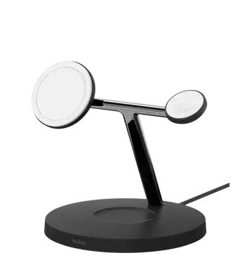 Сетевое зарядное устройство Belkin Boost Charge Pro 3 in 1 Wireless Charger with Magsafe, Black