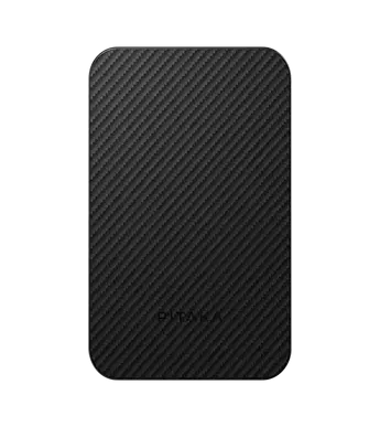 Портативный аккумулятор PITAKA Aramid Fiber Magnetic 5000mAh, Black