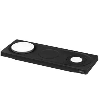 Сетевое зарядное устройство Belkin Boost Charge Pro 3-in-1 Wireless Charging Pad with MagSafe, Black
