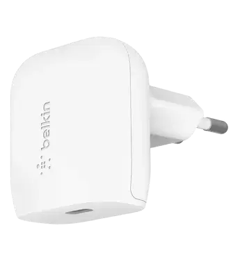 Сетевое зарядное устройство Belkin USB-C Wall Charger 20W, White