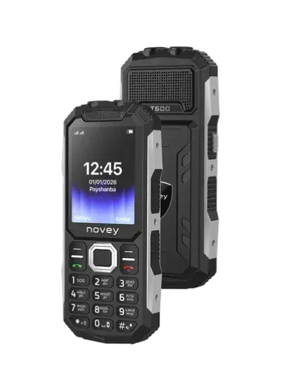 Uyali telefon Novey T500, Black