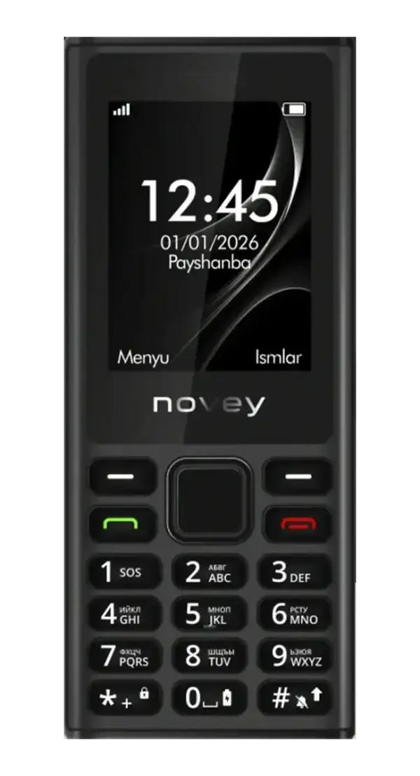 Сотовый телефон Novey ONE SIM, Black