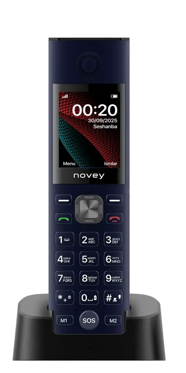 Uyali telefon Novey D20, Dark Blue