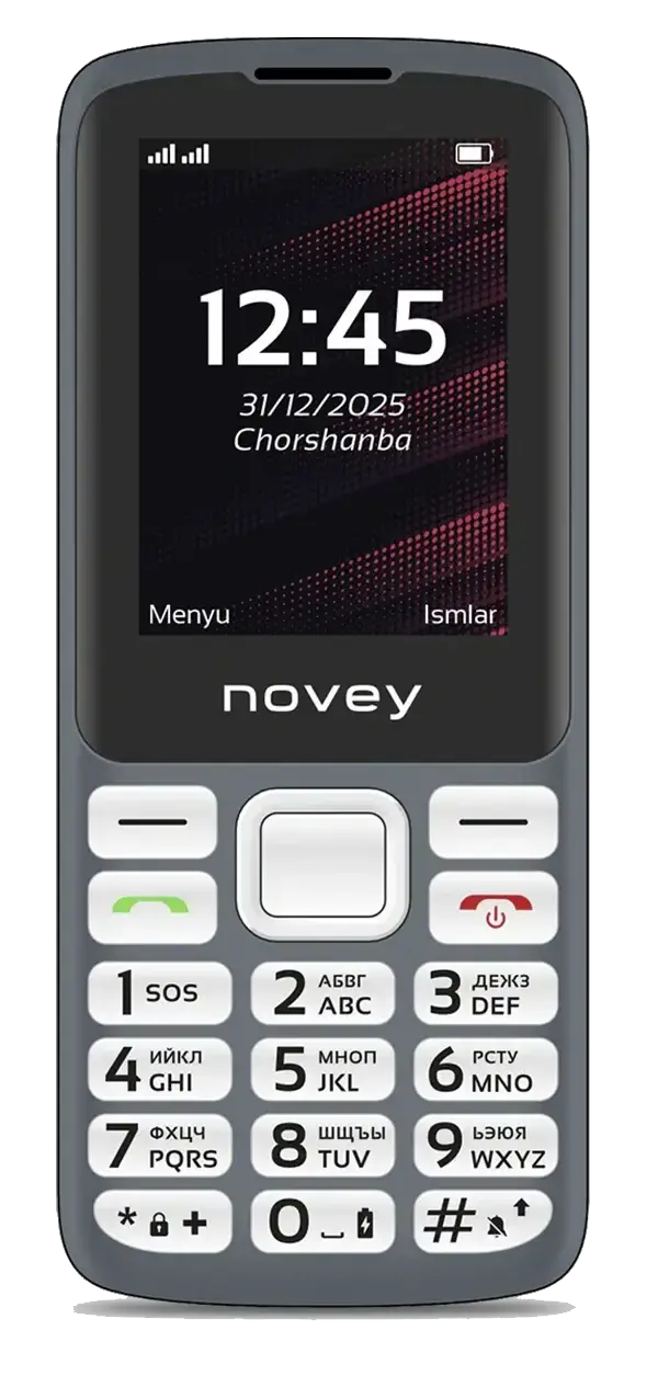 Сотовый телефон Novey 200, Gray