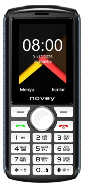 Novey P80, Black White Key