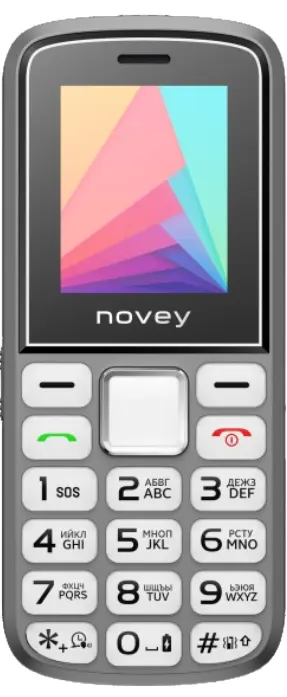 Novey 102 Plus, Gray White Key