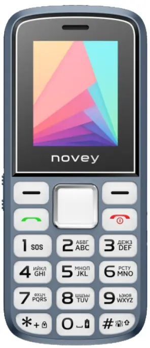 Novey 102 Plus, Dark Blue White Key