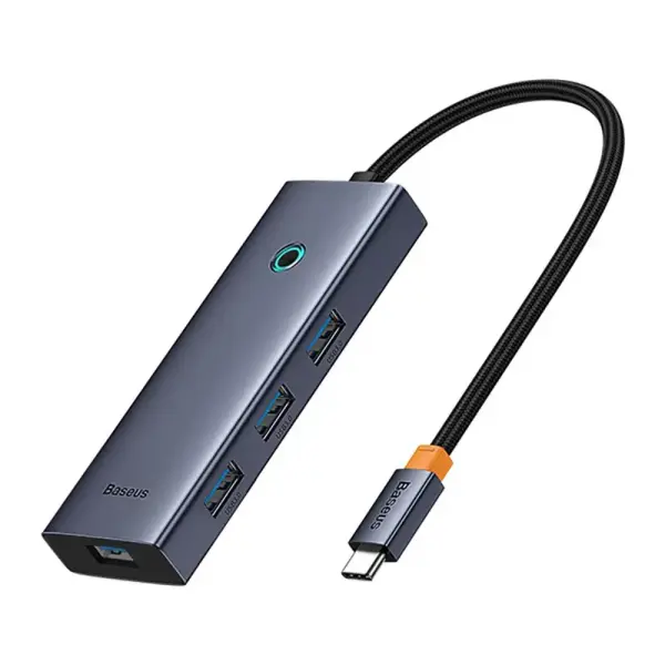 USB-ХАБ Baseus UltraJoy Series 6-Port HUB (Direct-Link Type) Space Grey