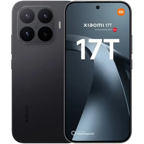 Xiaomi 17T, Black, 12/512 GB