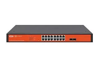 PoE-коммутатор Wi-Tek WI-PCES318GF V2 Cloud Poe 16 Gb+2 SFP