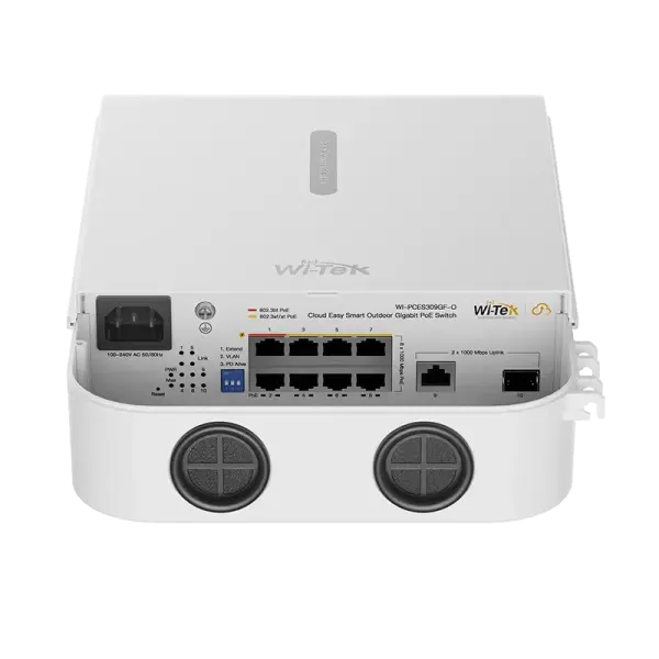 PoE-коммутатор Wi-Tek WI-PCES309GF-O Outdoor Cloud Poe 8+2 GB