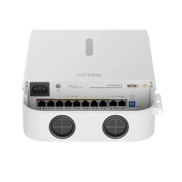 PoE-коммутатор Wi-Tek WI-PCES210G-O Outdoor Cloud Poe 8 MB +2 GB