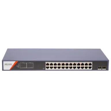 PoE-kommutator Hikvision DS-3E1526P-SI-24P2F