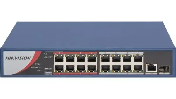 PoE-kommutator Hikvision DS-3E0318P-E/M