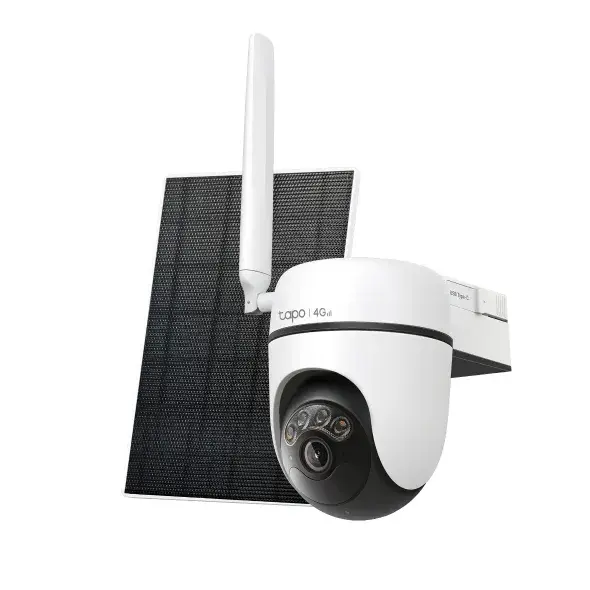 Quyosh paneli bilan jihozlangan aqlli kamera to‘plami Tapo C615G KIT