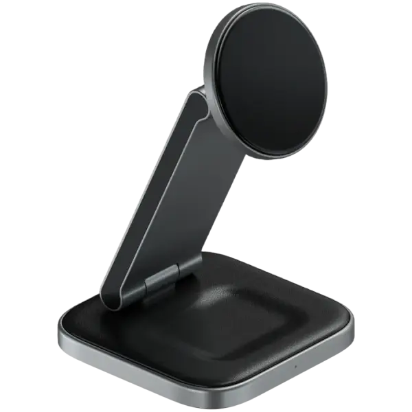 Simsiz zaryadlovchi Satechi Foldable Charging Stand 3 in 1 (ST-Q31FM-EA)