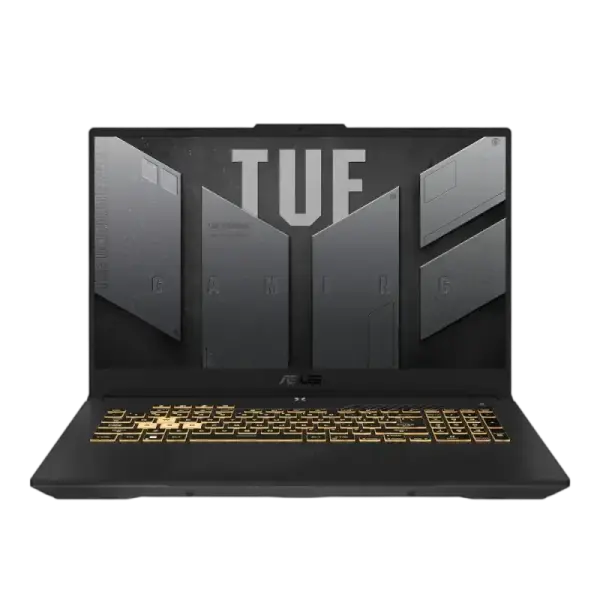 Noutbuk ASUS TUF GAMING F17 FX707VJB-HX114 / I5-210H / DDR5 16GB / SSD 1TB / RTX 3050 6GB / FHD IPS 144HZ 17.3" Grey