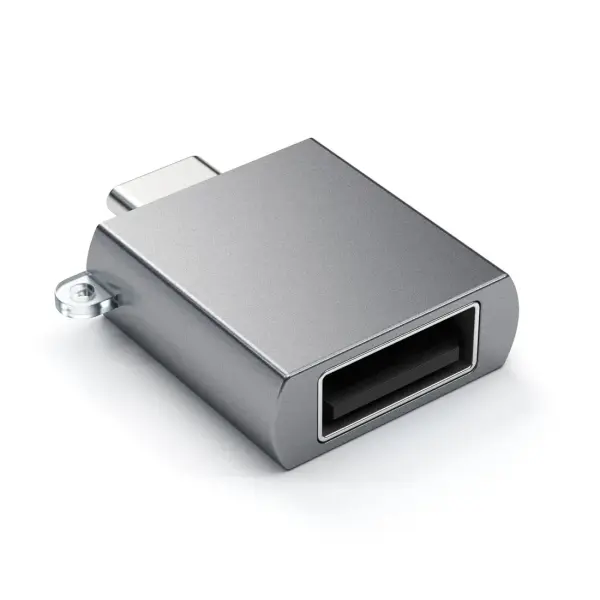 Adapter Satechi Aluminum Type-C to USB Adapter Space Gray (ST-TCUAM)