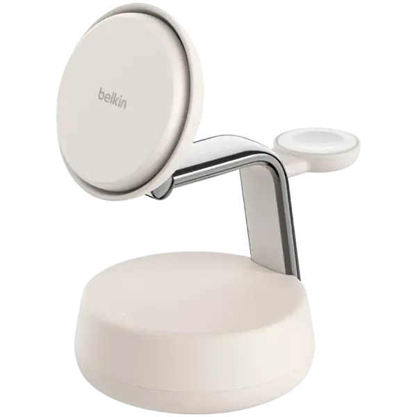 Беспроводное зарядное устройство Belkin QI2 25w 3 IN 1 Wireless Charging Stand (WIZ040KQSD)