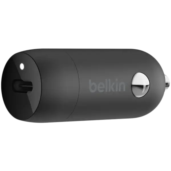 Avtomobil uchun quvvatlash qurilmasi Belkin USB-C 30w PD PPS Car Charger (CCA004BTBK)