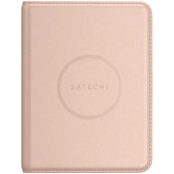 Умная обложка для паспорта Satechi Vegan-Leather FindAll Passport Cover Desert Rose (ST-VPCR)