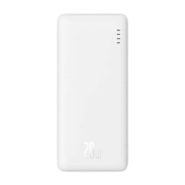 Портативный аккумулятор Baseus Airpow 10000 mAh 20W White (PPQD090002)