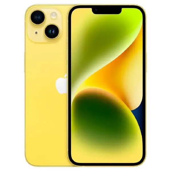 Apple iPhone 14, Yellow, 256 GB, SIM+eSIM