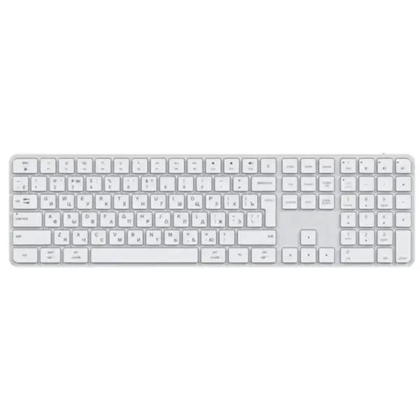 Беспроводная клавиатура Meetion K230MW White - / - 7451
