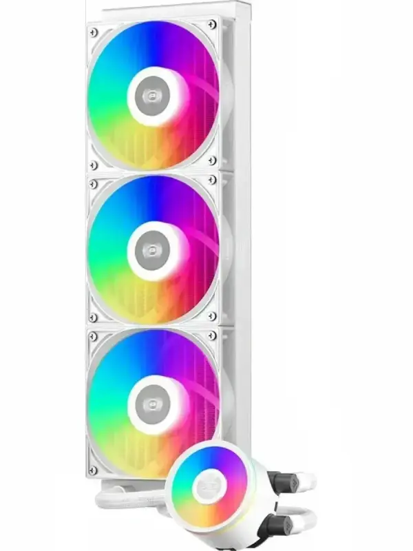 Suyuqlik bilan sovutish tizimi Pccooler DA360 Pro ARGB Digital White - / - 9336