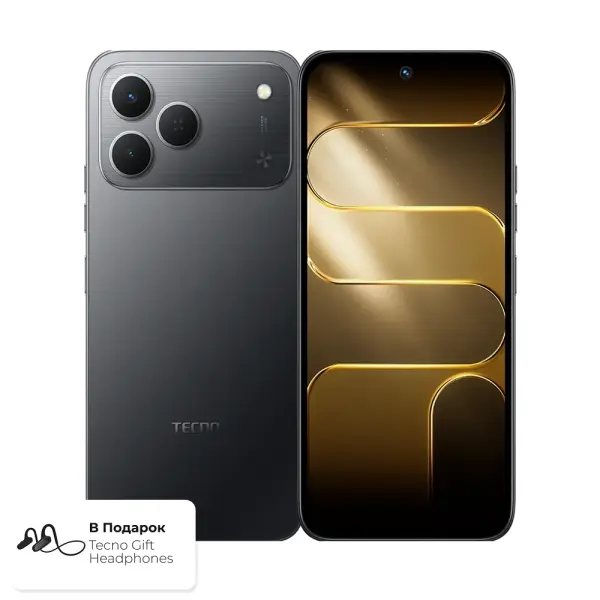Tecno Spark 50 KN4n, INK BLACK, 4/128 GB