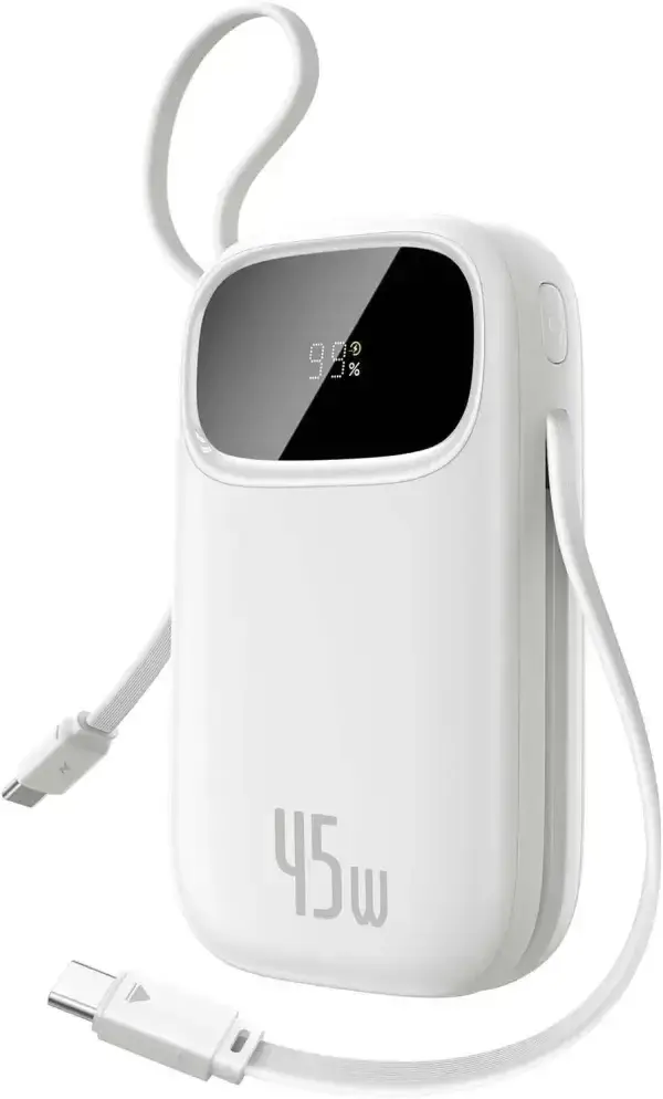 Quvvat banki Baseus EnerFill FC31 20000mAh 45W Moon White E0028D01
