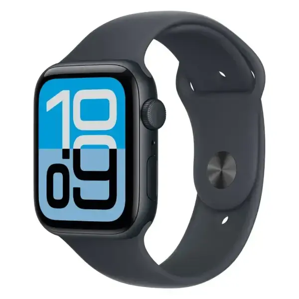 Смарт-часы Apple Watch SE 3 GPS 44 мм, Midnight Aluminum Case, Midnight Sport Band - M/L