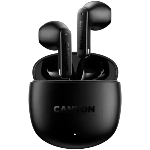 Simsiz quloqchinlar CANYON headset OnGo TWS-13 Semi-in-ear Black (CNS-TWS13B)