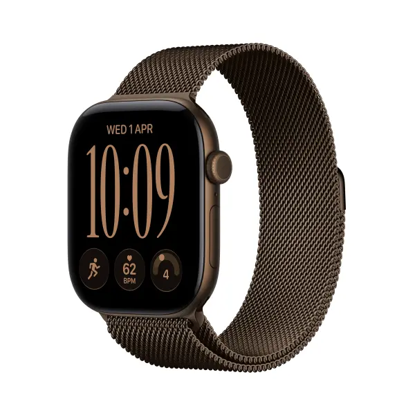 Смарт-часы Apple Watch Series 12 GPS 42 мм, Dark Bronze Aluminum Case, Milanese Loop Dark Bronze