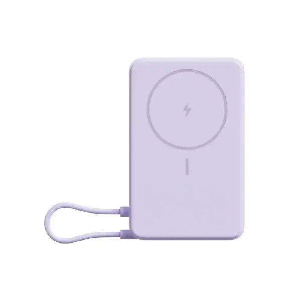 Portativ akkumulyator Xiaomi Magnetic Power Bank 10000 with Built-in Stand Purple