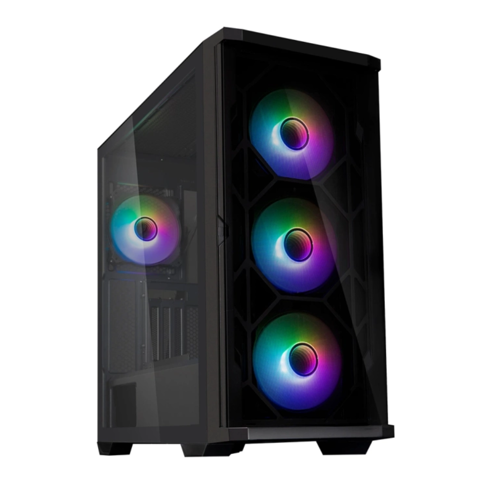 Zalman kompyuter korpusi Z10 Duo qora
