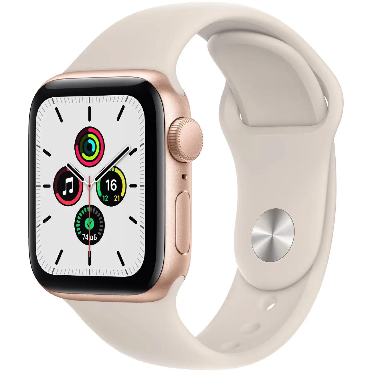 Apple Watch SE smart soati, 40 mm Gold