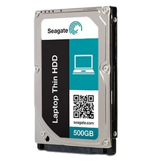 Qattiq disk Seagate, Black, Laptop Thin HDD 500GB
