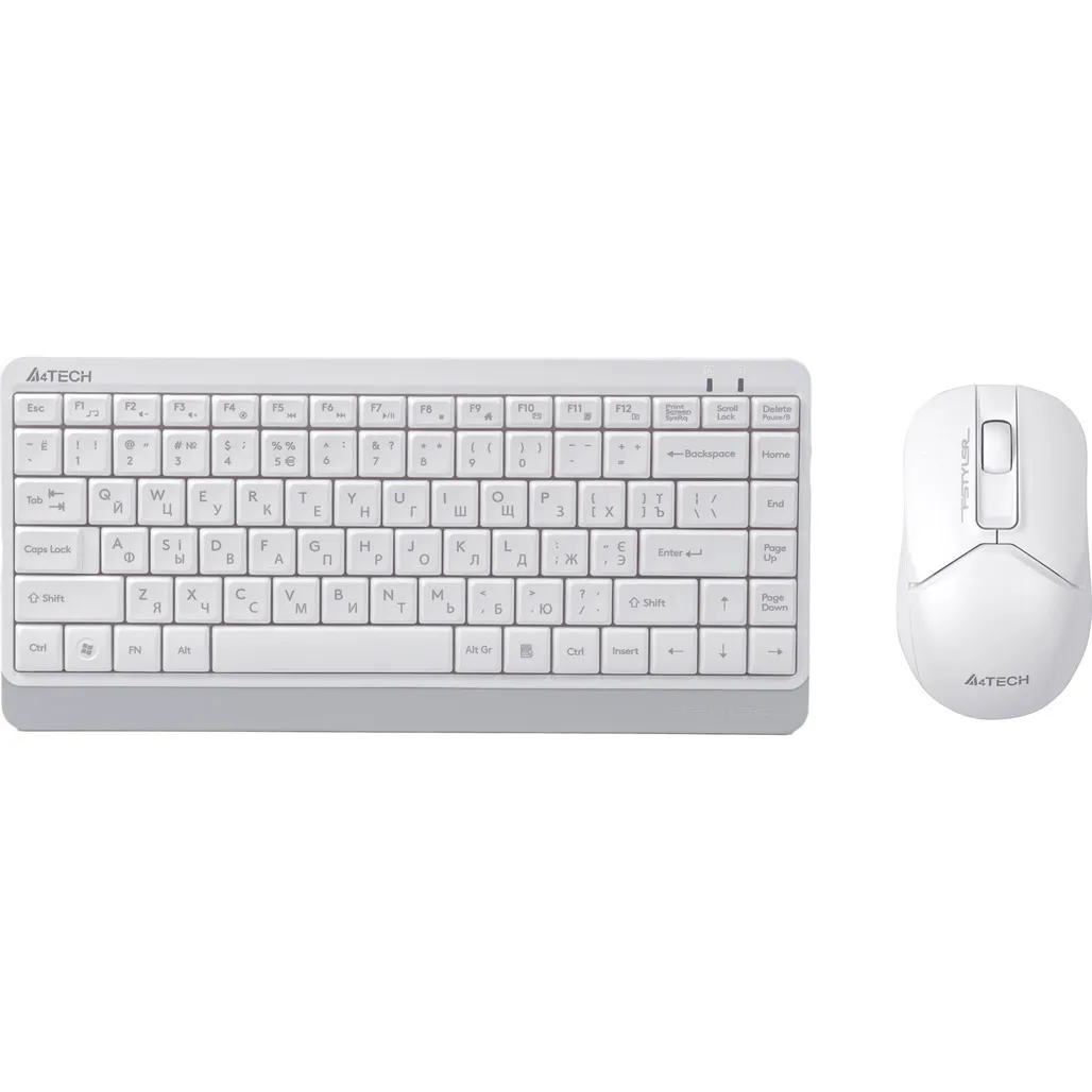 Комплект клавиатура + мышь A4Tech FG1112S White