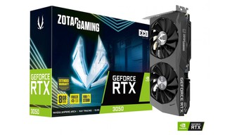Видеокарта Zotac, RTX 3050 Twin Edge 8GB
