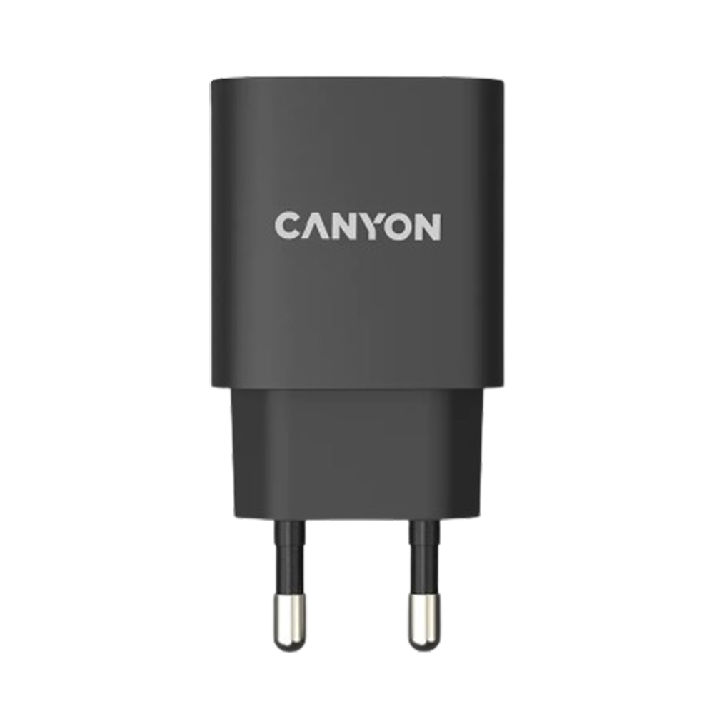 Зарядное устройство Canyon H20 20W USB-C Black