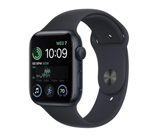 Apple Watch SE GPS smart soati, 44 mm Midnight