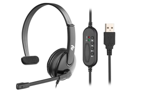 Наушники 2E CH12 Mono USB