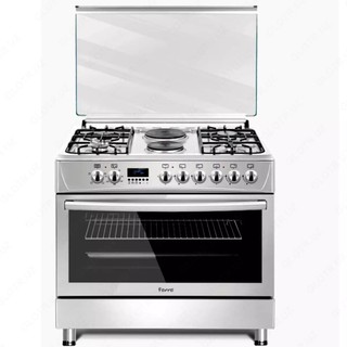 Газоэлектрическая плита Ferre, Steel, NL90-2DX (FFD)