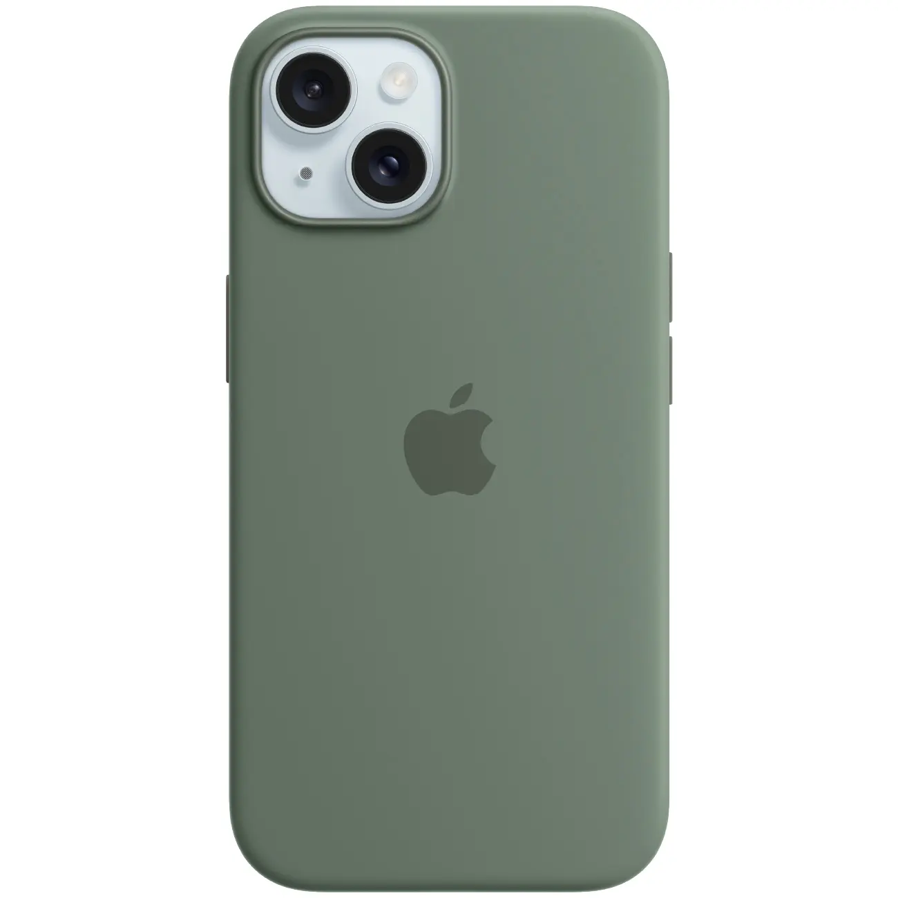 Silikon qopqoq MagSafe iPhone 15 Cypress