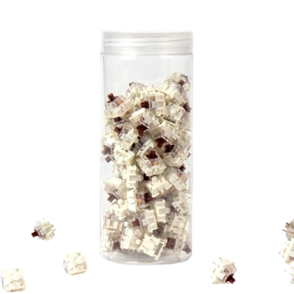 Keykaplar Keychron Gateron Silent Brown 110pcs [G45]